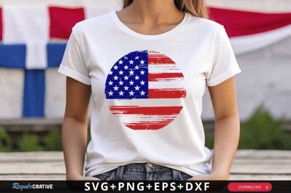 American Flag SVG Design for Crafts and Graphics
