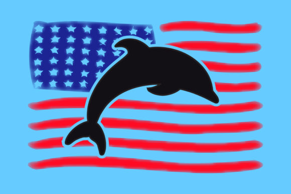 Distressed Flag Crappie Graphics for Crafts