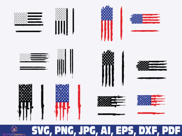 Flag Graphics for Crafts