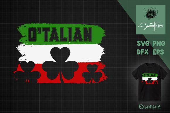 O talian St Patrick s Day Italian Flag