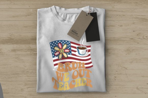 Patriotic Coffee Tsirt