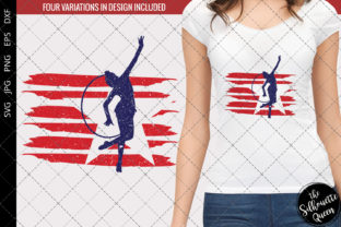 Rhythmic Gymnastic-2 Flag Graphics for Local Business Branding