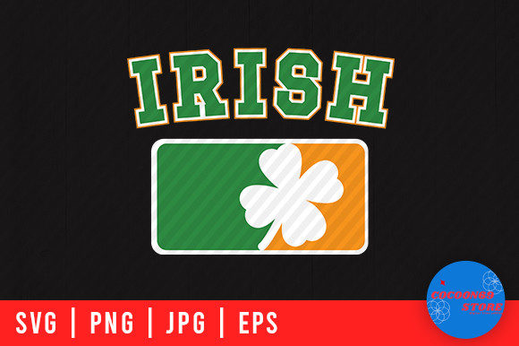 St. Patrick’s Irish Flag SVG: Graphics for Crafts & Content