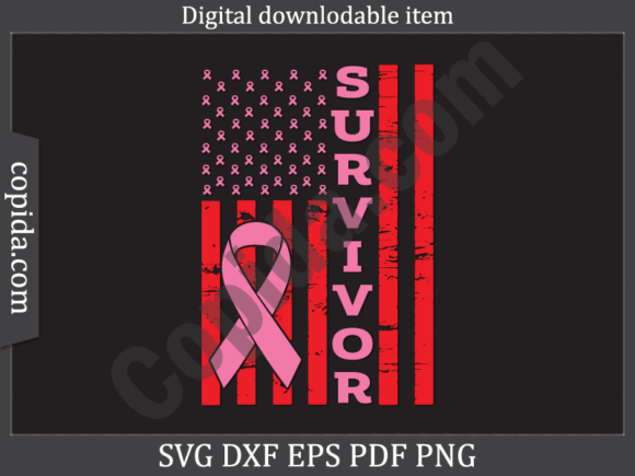 Survivor American Flag SVG: Graphics & Crafts Asset Review
