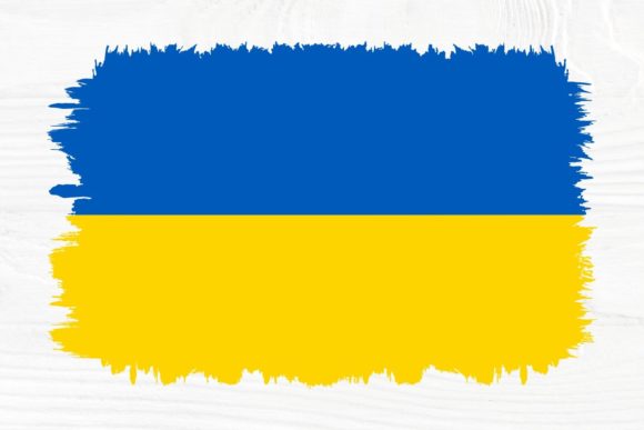Ukraine Flag SVG Cut File: Graphics for Crafts & Local Branding