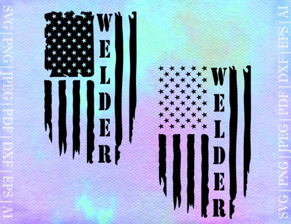 Welder Flag SVG: Graphics for Crafts & Commercial Use